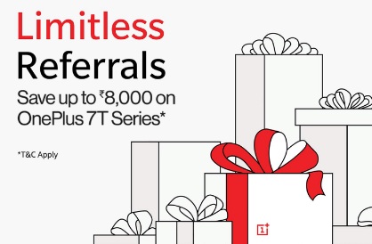 India Desire : OnePlus Referral Offer- Earn Rs 1000 On Every Successful Referral + Rs 2000 Off On New Device Purchase